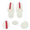Unique Bargains Children's Style Disposable Slippers Red White 1 Pair - 3 of 4