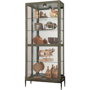 Howard Miller 680691 Ansel Ii Curio Cabinet 680691 Smoke Grey - 1 of 4