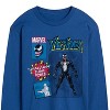 Men's - Marvel - Venom Action Figure Long Sleeve Graphic T-Shirt - 2 of 4