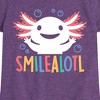 Girls' - Instant Message - Smilealotl Fitted Short Sleeve Graphic T-Shirt - 2 of 4