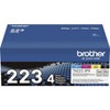 Brother TN223 Toner Cartridge - Multi-pack - Laser Printer Drums and Toner - TN2234PK - 2 of 4