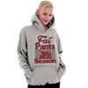 Fat Pants Season Thanksgiving Turkey Hoodie Sweatshirt Women Men Brisco Brands - 4 of 4