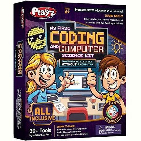  Base Kit Computer Coding Game for Kids 8-12+  Learn Code &  Electronics. Great STEM Gift for Boys & Girls! : Toys & Games