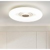 Dewdrop Modern LED Flush Mount Ceiling Light ¨C Round Acrylic Fixture for Bedroom Kitchen Hallway - 4 of 4