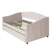 YOOCOZZ  Twin Size Upholstered Daybed with Two Drawers and Wood Slats - 4 of 4