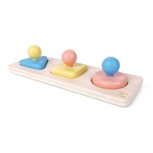 Hape Montessori Multiple Shape Puzzle E0072 3pc - 1 of 1