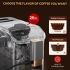 Fully Automatic Espresso Machine 20 Bar, Coffee Machine With Milk Frother Steam Wand，Built-In Grinder, 1.5l Water Tank - 4 of 4