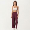 Anna-Kaci Active Women's High Waist Pleated Wide Leg Sweatpants with Smooth Stretch Fabric and Relaxed Silhouette - 2 of 4