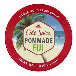 Old Spice Fiji Loose Hold, Low Shine Hair Styling Pomade - 2.2oz - 1 of 4