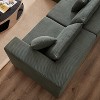 NicBex Couches for Living Room Modular L-Shaped Sectional Sofa Luxury Floor Couch Chenille Fabric Upholstered Sofa, 5 PC Free Combination - 3 of 4