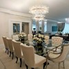 LLHZSY 2-Tiers 32-Lights Wagon Wheel Chandelier Crystal Dandelion Pendant Lights for Dining Room-Chrome-47 3/10" - 3 of 4