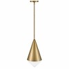 Lark Betty 1 - Light Pendant in  Lacquered Brass - 3 of 4