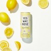 Yes Way Rosé Pink Lemonade Wine Spritz - 4pk/250ml Cans - 3 of 4