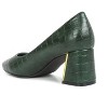 Emersyn Croc Block Heel Pump Shoes Women - 3 of 4