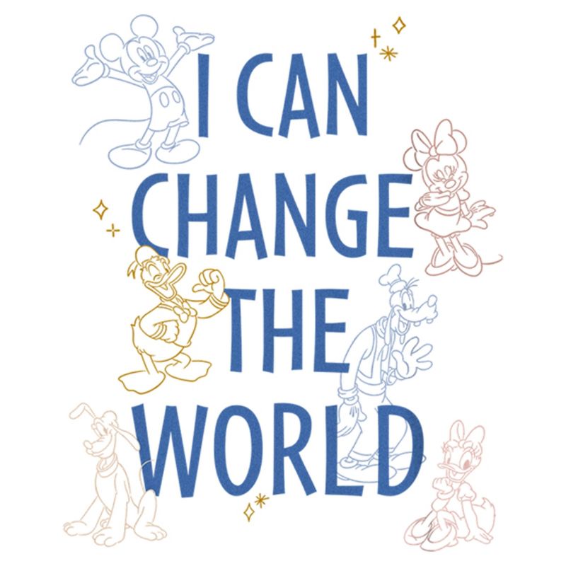 Boy's Mickey & Friends Change The World T-Shirt, 2 of 5