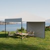 COZONY 10x10 FT Pop-Up Canopy Tent, One Person Setup Instant Shelter with Sidewall & Sandbags for Outdoor Activities - 3 of 4