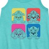 - Paw Patrol - Sketch Grid Graphic Sleeveless Aline Dress - 2 of 3