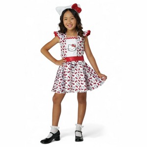 Hello Kitty Hello Kitty Party Pop Dress Child Costume - 1 of 4