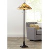 Robert Louis Tiffany Mission Floor Lamp 62" Tall Bronze Handcrafted Tiffany Style Stained Glass for Living Room Reading Bedroom (Colors May Vary) - 2 of 4