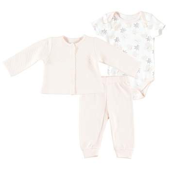 Chick Pea Baby Girl Clothes Cardigan Newborn Dress Up set