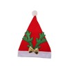 Unique Bargains Christmas Hat Adult Large Antler Christmas Hat Polyester 11.42"x15.35" 1 Pc - 4 of 4