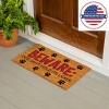 28" x 16" Nature Coir Mat, Beware - 2 of 4