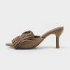 Women’s Lyra Heels with Memory Foam Insole – A New Day™ Taupe - 2 of 4