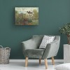 Trademark Fine Art - Claude Monet 'Artist's Garden In Argenteuil' - 4 of 4