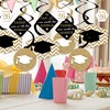 Big Dot of Happiness Gold Graduation Class of 2026 Decorations Hanging Swirls - Set of 40 - 2 of 4