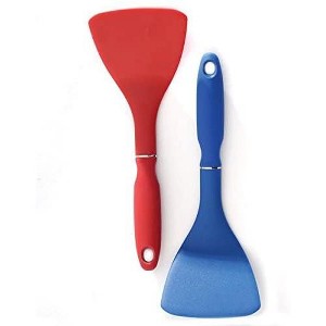Norpro 10" Heat-Resistant Non-Slip Grip Nylon Turner - The Original Half Spatula - 1 of 4
