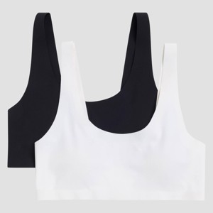 Hanes Girls' 2pk Bonded Comfort Bra - 1 of 3