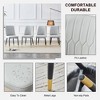 PAGED Dining Chairs Set of 2, Modern Kitchen Chair with Metal Legs and Sponge Filling, PU Leather Living Room Chair for Dining Room - 3 of 4
