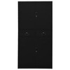 vidaXL Office Cabinet White Steel Height-Adjustable Shelves - 2 of 4
