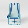 Backpack Chair Aqua Ombre - Sun Squad™ - 2 of 4
