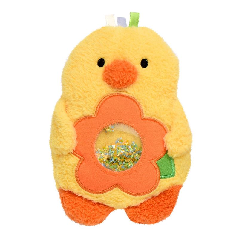 Magic Years 8&#34; Seek and Squish Baby Learning Toy with Beads Duck, 1 of 2