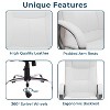 Home Imports Emporium High Back Office Chair with Armrests Lumbar Support, Adjustable Height - 2 of 4