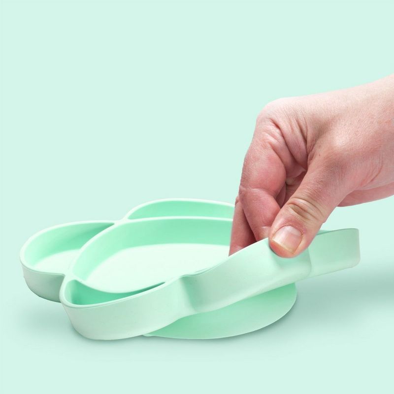 Grabease Baby Plates and Bowls Set - Essential Baby-Led Weaning Supplies for Portion Control and Self-Feeding, 3 of 5
