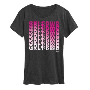 Women's - Barbie - Girl Power Short Sleeve Graphic T-Shirt - 1 of 4