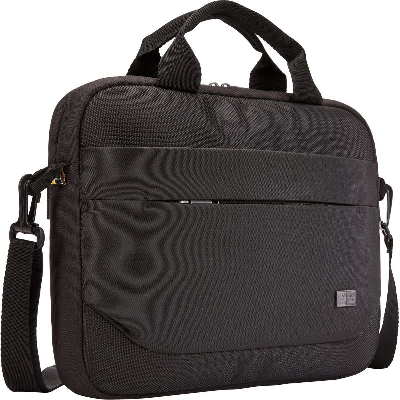 Case Logic Advantage ADVA-111 BLACK Carrying Case (Attach&eacute;) for 10" to 12" Notebook - Black - Polyster - Shoulder Strap, Luggage Strap, Handle, 4 of 7