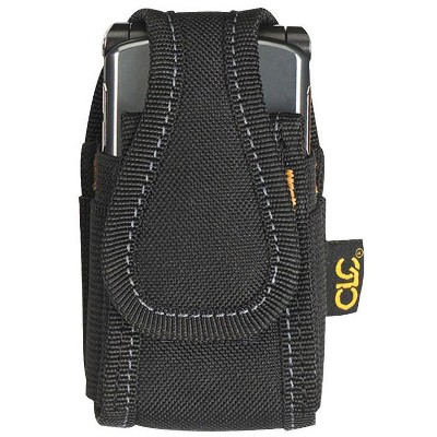 CLC 1 pocket Polyester Cell Phone Holder 2.3 in. L X 4.3 in. H Black