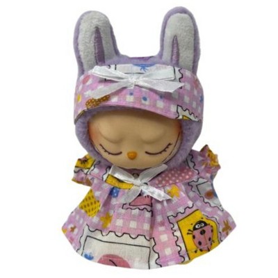 Детские куклы Doll Clothes Superstore Handmade Patchwork Dress, Headband & Yellow Shoes for 17.5 cm Collectible Monster Dolls — фото 3
