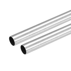 Unique Bargains 304 Stainless Steel Corrosion Resistant Round Industry Tube 2 Pcs - 1 of 4
