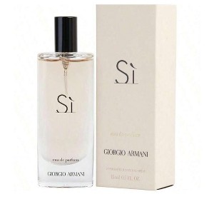 Armani Si By Giorgio Armani Women Cassis, May Rose, Freesia, Vanilla, Patchouli, Woody Notes, Ambroxan Eau De Parfum Spray 0.5 Oz - 1 of 1