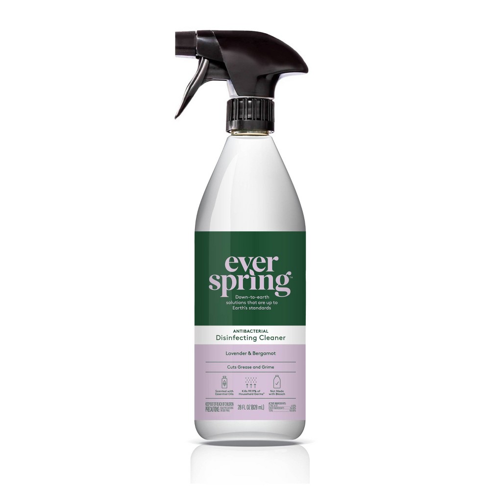 All Purpose Disinfecting Spray - Lavender & Bergamot - 28 fl oz - Everspring