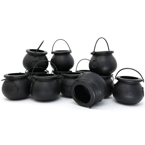 12 oz Oval Black Plastic Large Kettle Dish - 6 x 4 x 2 3/4 - 100 count  box