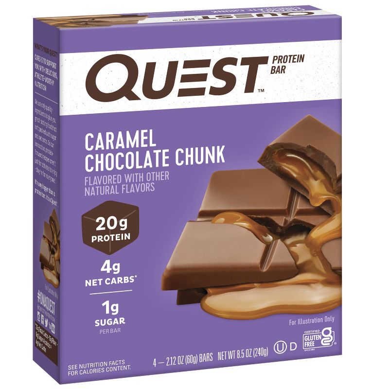 Quest Nutrition Protein Bar - Caramel Chocolate Chunk, 3 of 10