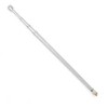 Unique Bargains Stainless Steel 4 Sections Telescopic Universal Antenna Aerial 63cm Silver Tone 1 Pc - 3 of 4