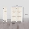 Dovelina 6FT Room Dividers, Wood Room Divider Partition Room Wooden Carved Folding Privacy Screens Foldable Panel Wall Divider for Office Restaurant - 4 of 4