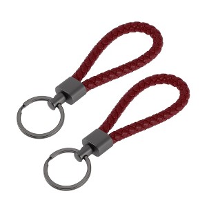 Unique Bargains Universal Key Chain with Ring for Key Fobs for