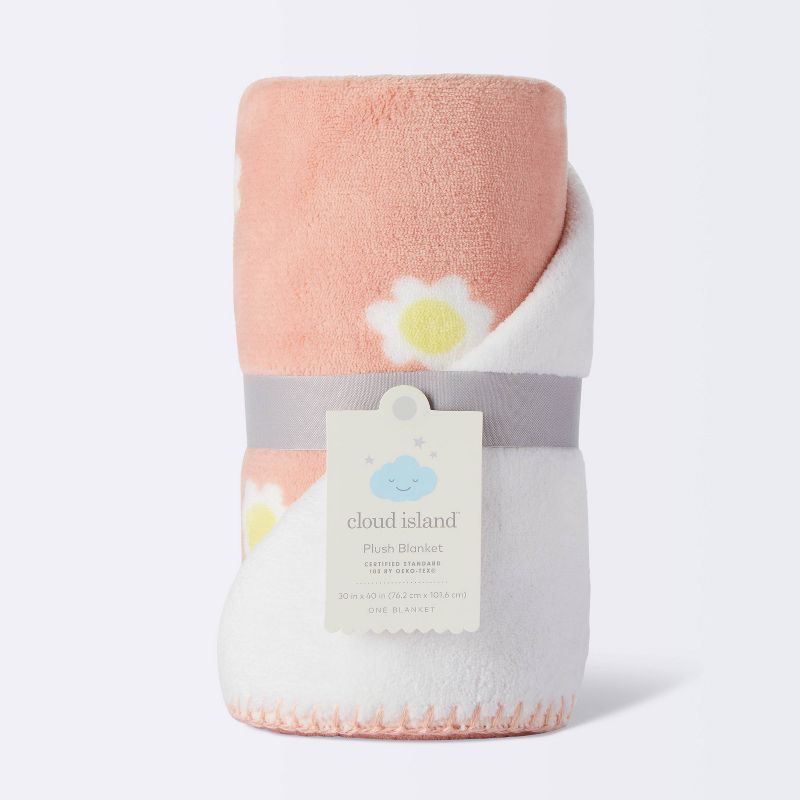 Plush Baby Blanket - Daisy - Cloud Island&#8482;, 5 of 6